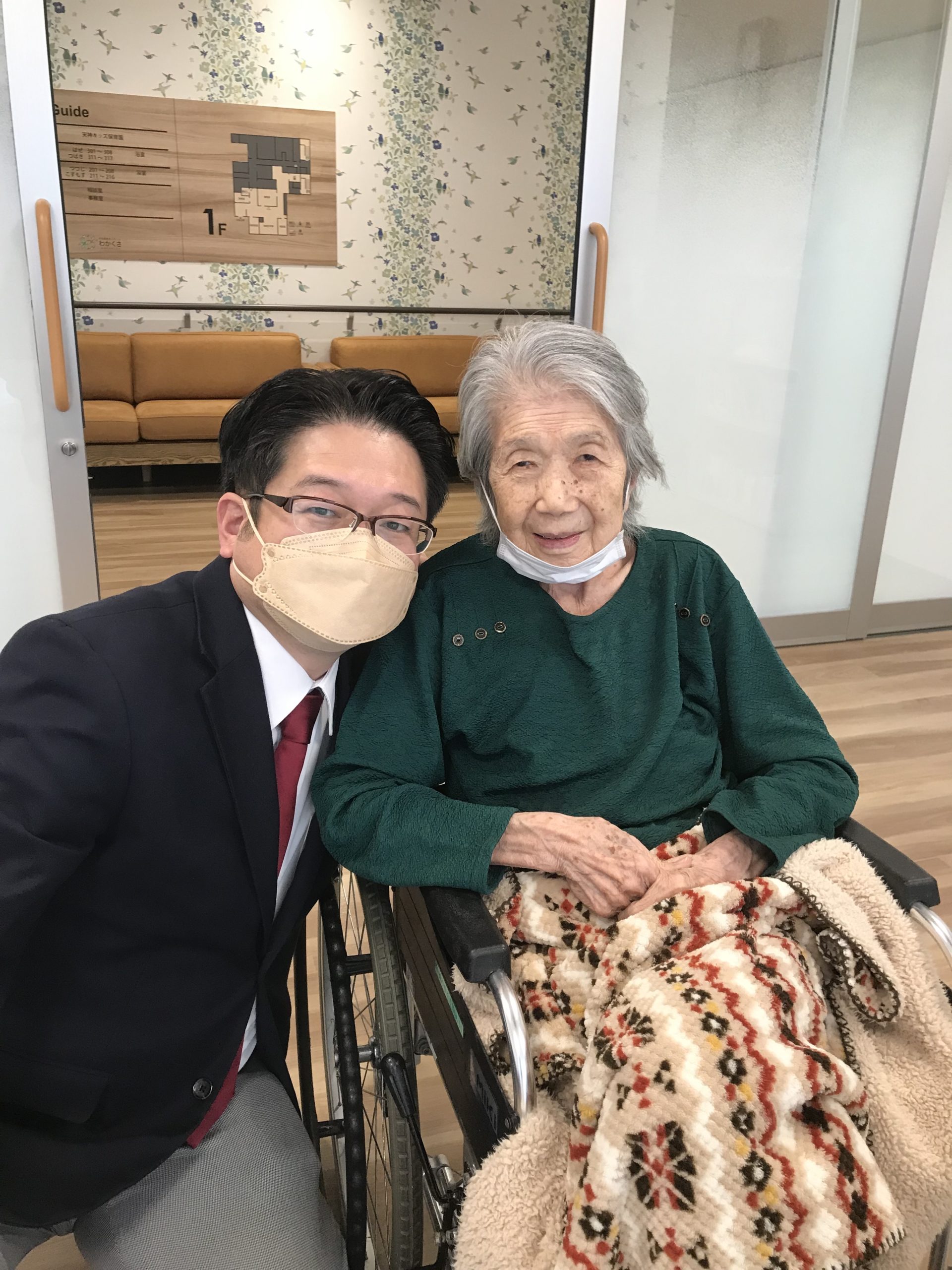 祖母の面会に行ってきました